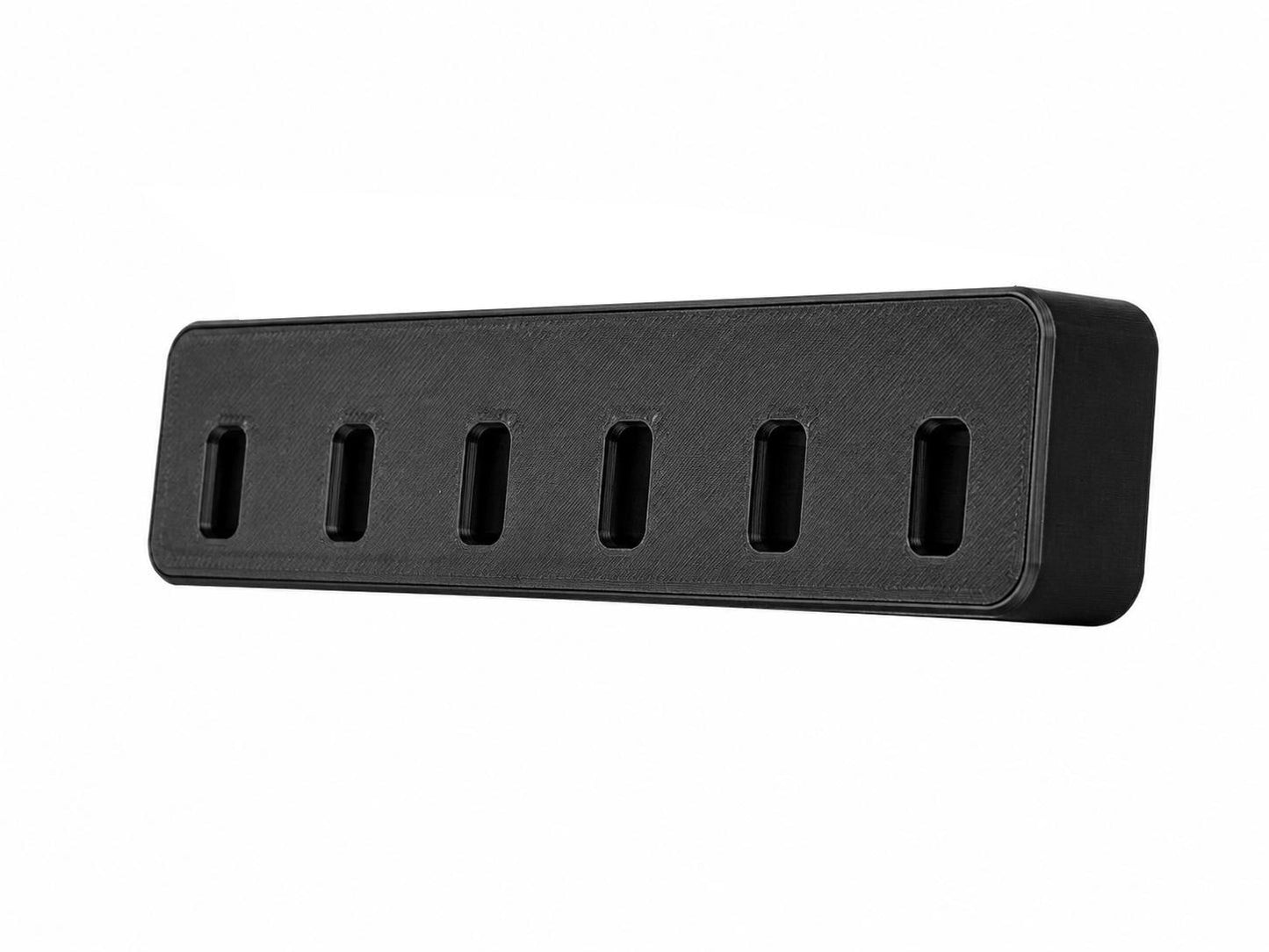 Under Desk USB Storage Mount – 6 USB Organizer