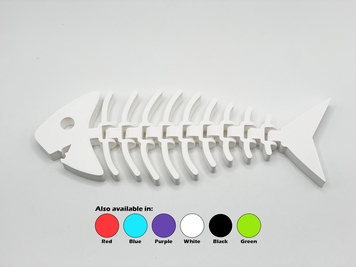 Articulated Fish, Flexible Fish Toy, Fish Sensory Toy, Fish Fidget Toy, Fish Skeleton