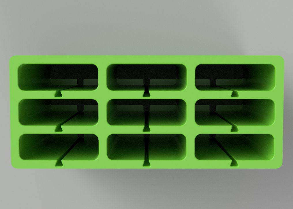 Under Desk Battery Bank Storage Mount and Charging Station