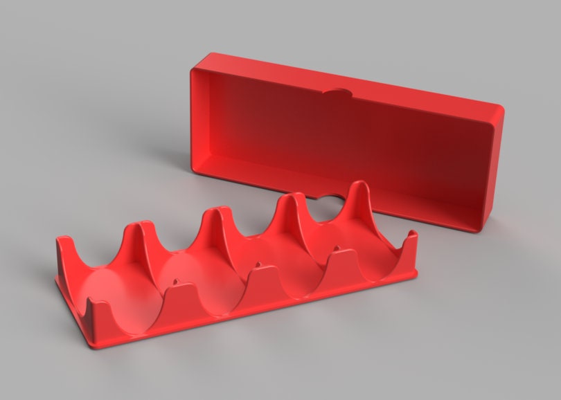 Mini Euro Four Deck Card Holder