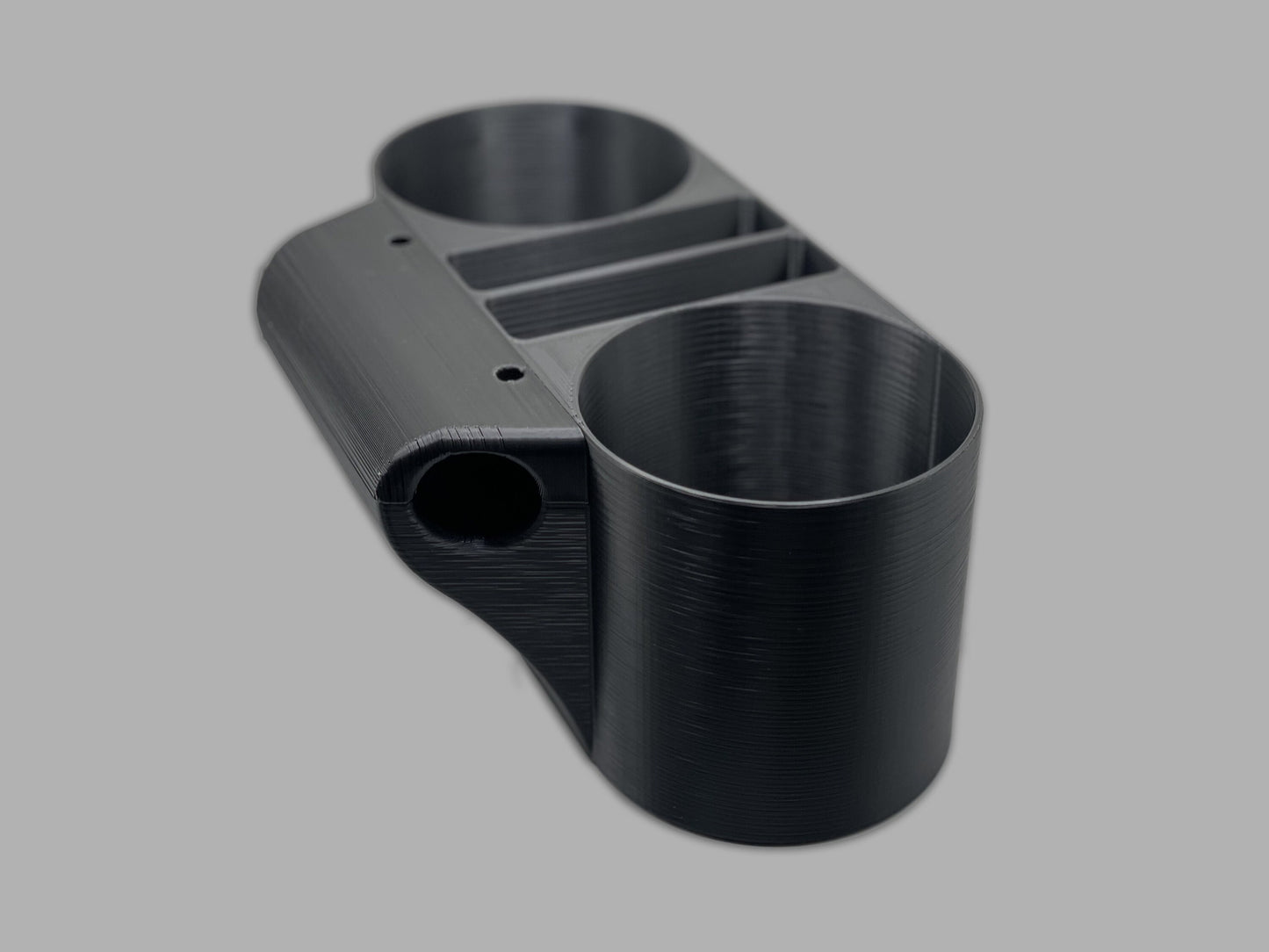 Golf Cart Grab Bar Cup and Phone Holder - Holds Two Phones and Two Cups