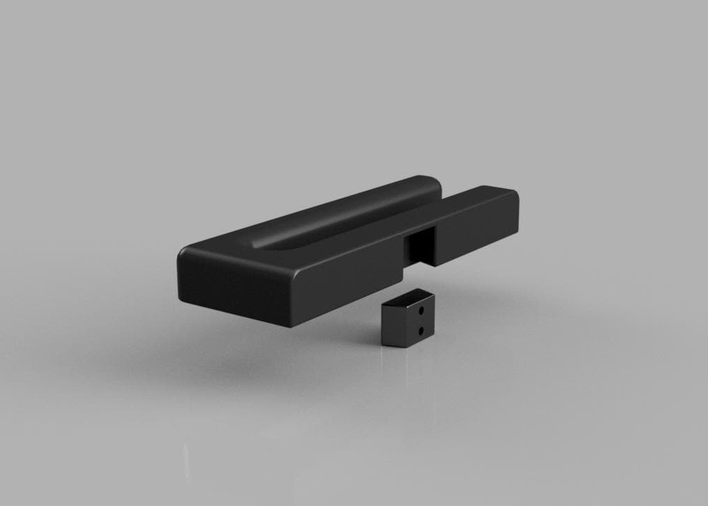 Floating Slotted Skateboard Rack – Sleek Wall-Mounted Design