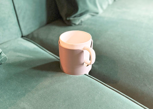 Couch Cushion Cup Holder – Sofa Insert with Mug Slot for Coffee and Drinks