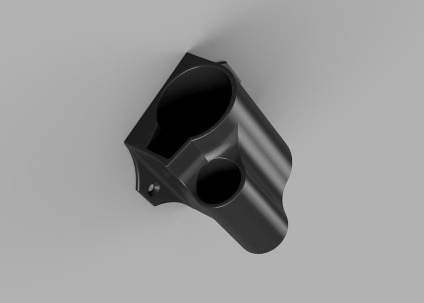 Wall Mount Holder for Ryobi USB Screwdriver with Battery Slot