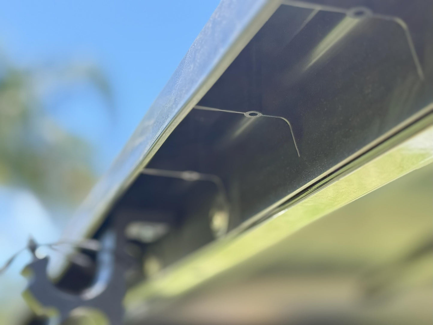 Golf Cart Fishing Rod Holder Rack – 4 Pole Roof Mount Kit
