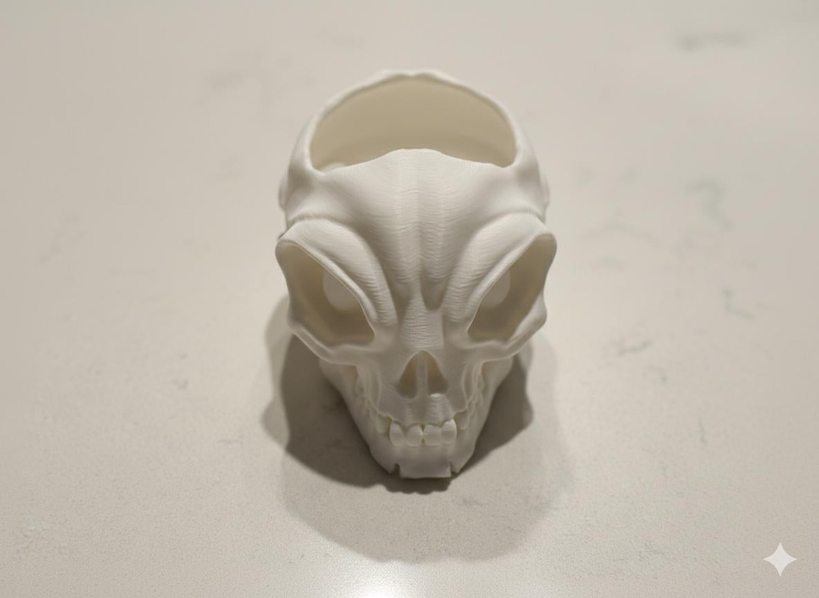 Alien Skull Planter/Bowl