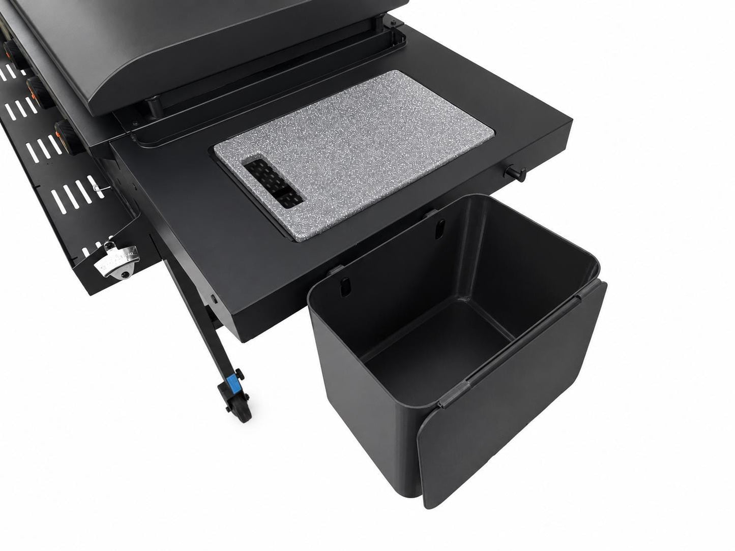 Trash Bin Attachment for Blackstone Griddle | Side Mount Garbage Can for Blackstone Griddle | Grill Waste Bin Organizer