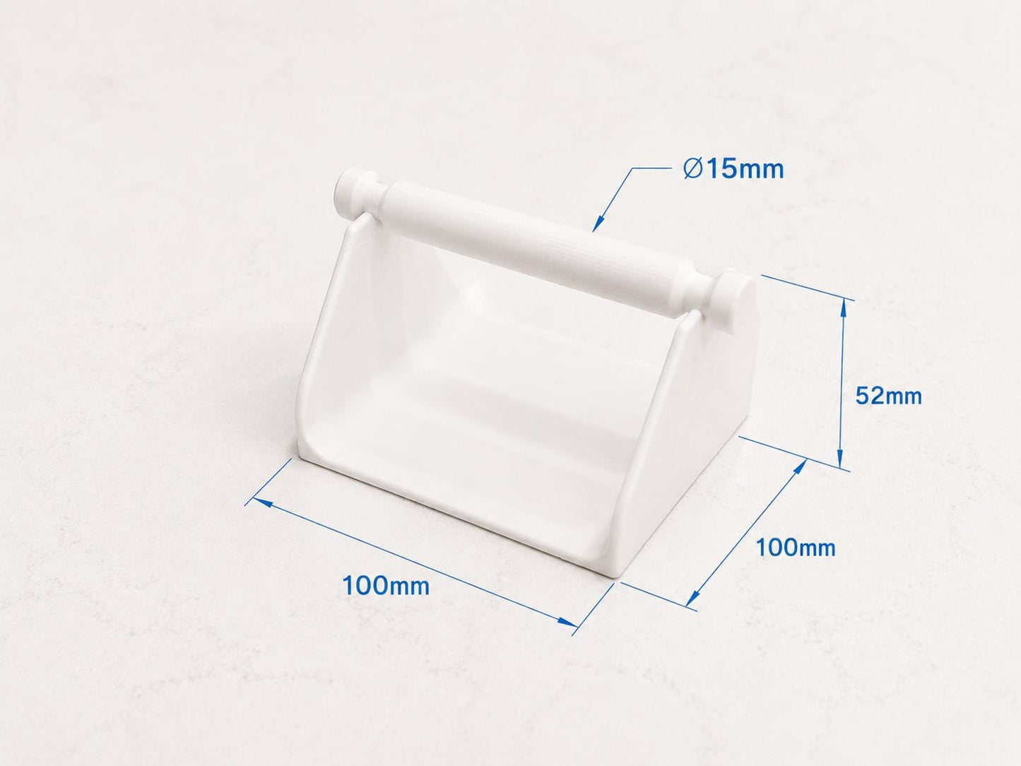 Mini Spool Holder & Cord Organizer | Compact Twine, Rope, Wire and String Dispenser | Desktop Craft Storage