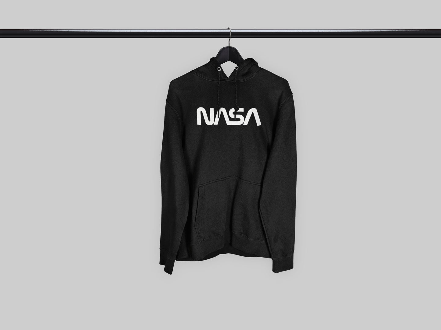 NASA Worm Logo Hooded Sweatshirt