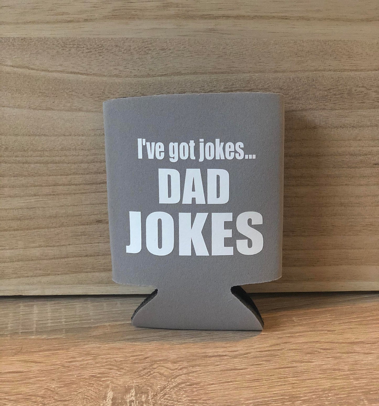 Dad Jokes Cozy/Can Cooler/Thermal Sleeve Gift for Dad