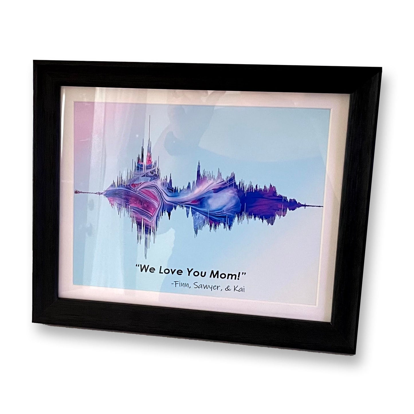 Sound Wave Art, Custom Sound Wave Print for Song or any Recording