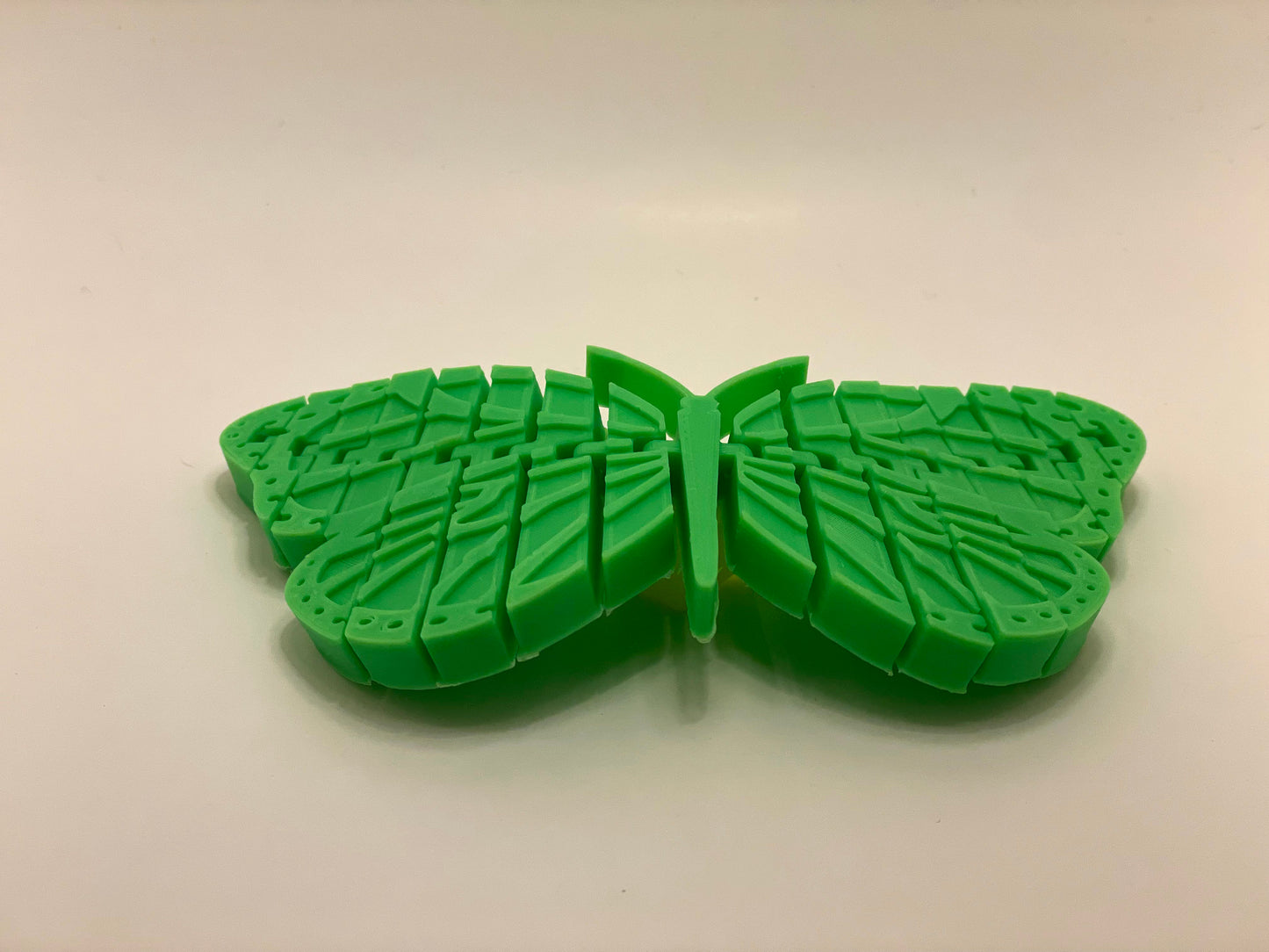 Articulated Butterfly, Flexible Butterfly Toy, Butterfly Sensory Toy, Butterfly Fidget Toy in Green