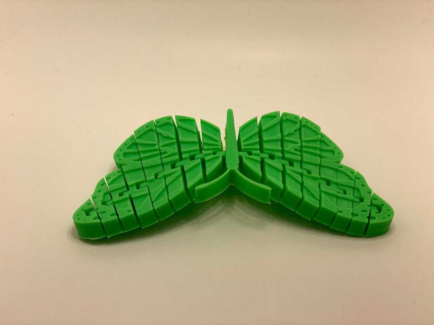 Articulated Butterfly, Flexible Butterfly Toy, Butterfly Sensory Toy, Butterfly Fidget Toy in Green