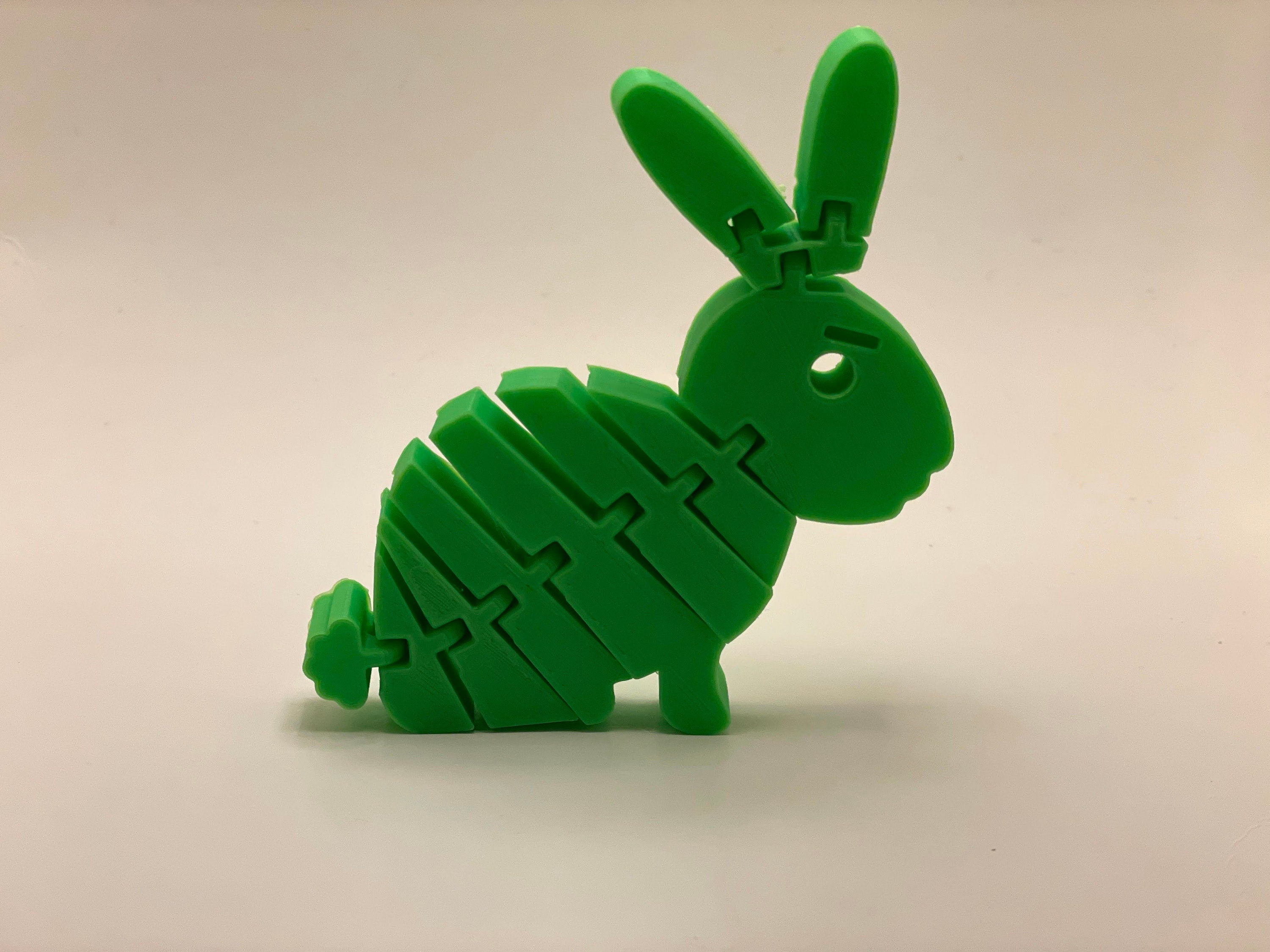 Sensory Bunny Rabbit, Articulated Bunny Rabbit Fidget Toy – Kreative ...