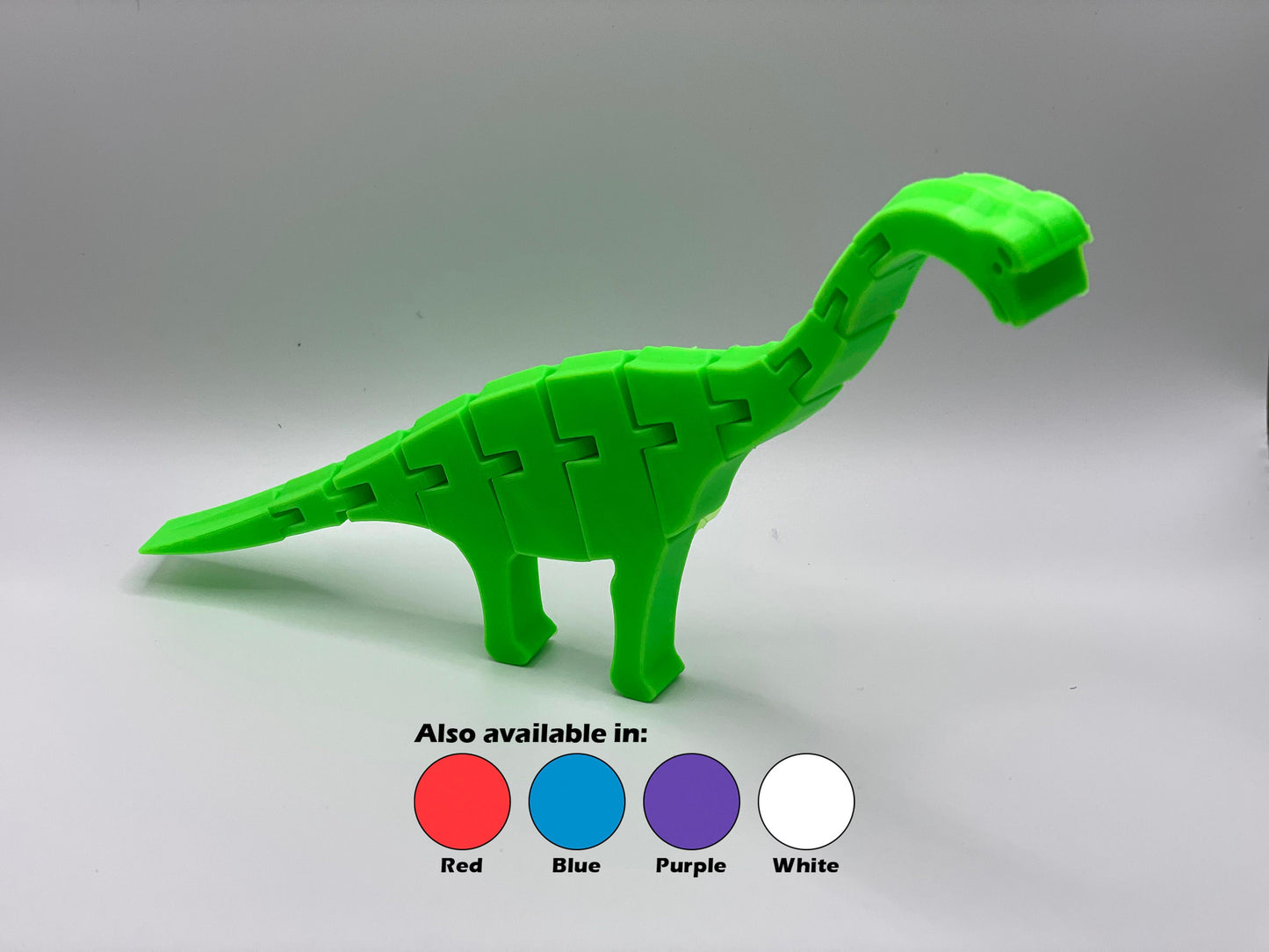 Sensory Brachiosaurus, Articulated Brachiosaurus Fidget Toy