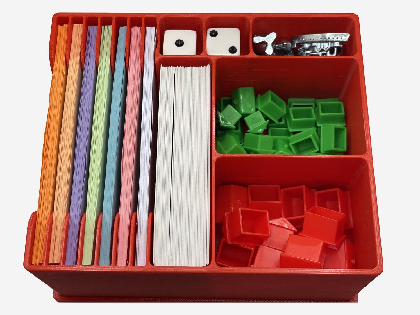 Monopoly Organizer, Monopoly Game Piece Storage