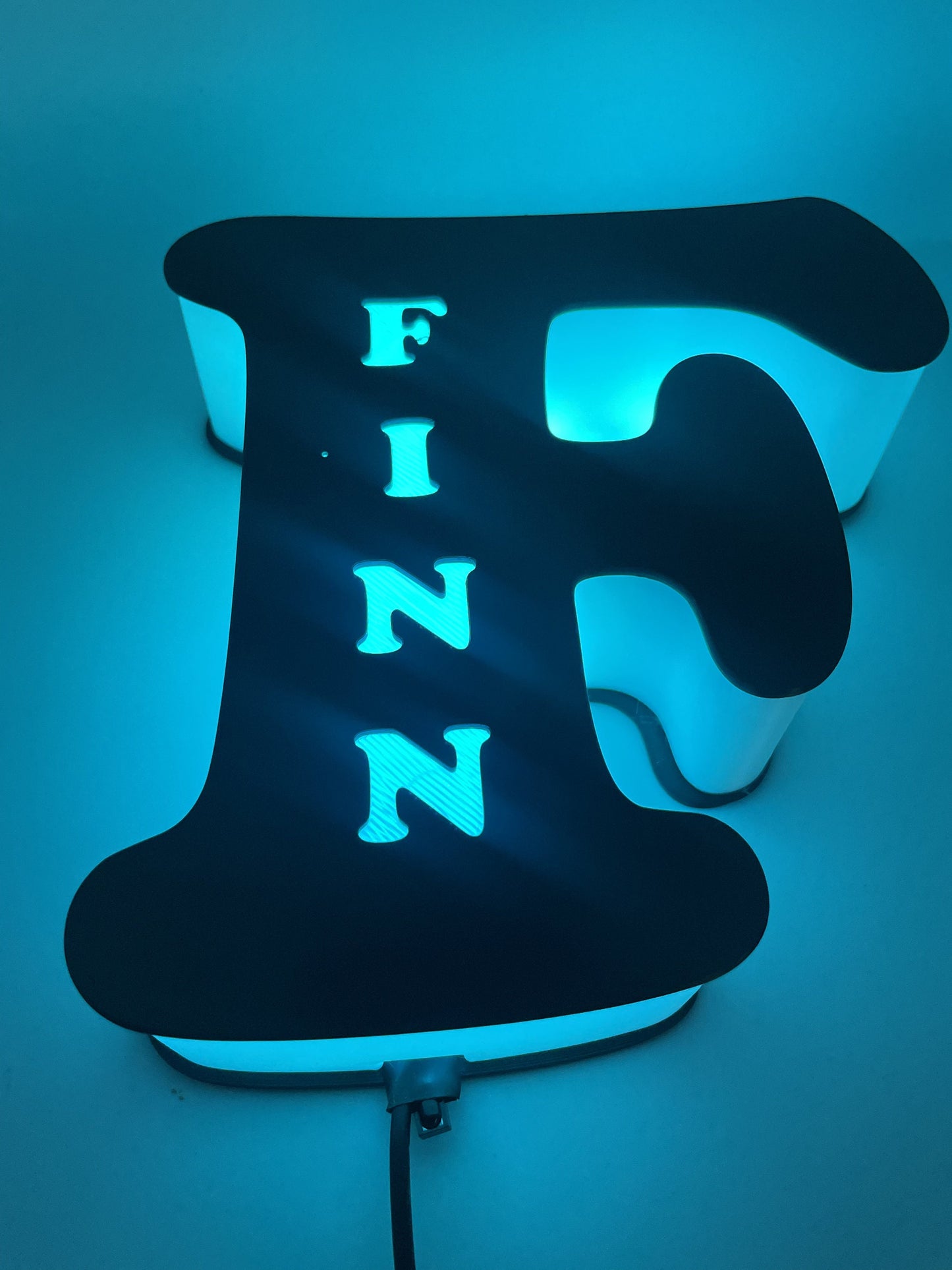 Personalized Letter and Name Light