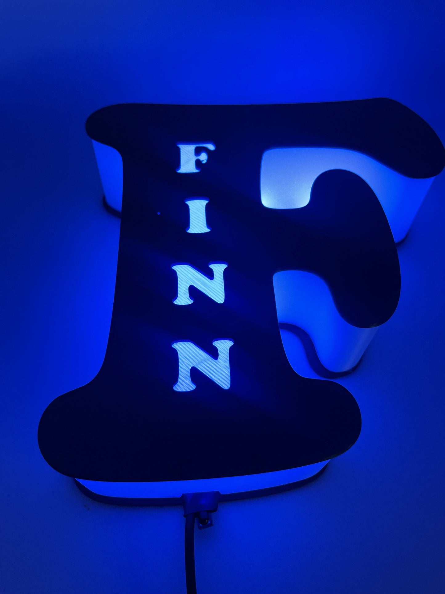 Personalized Letter and Name Light