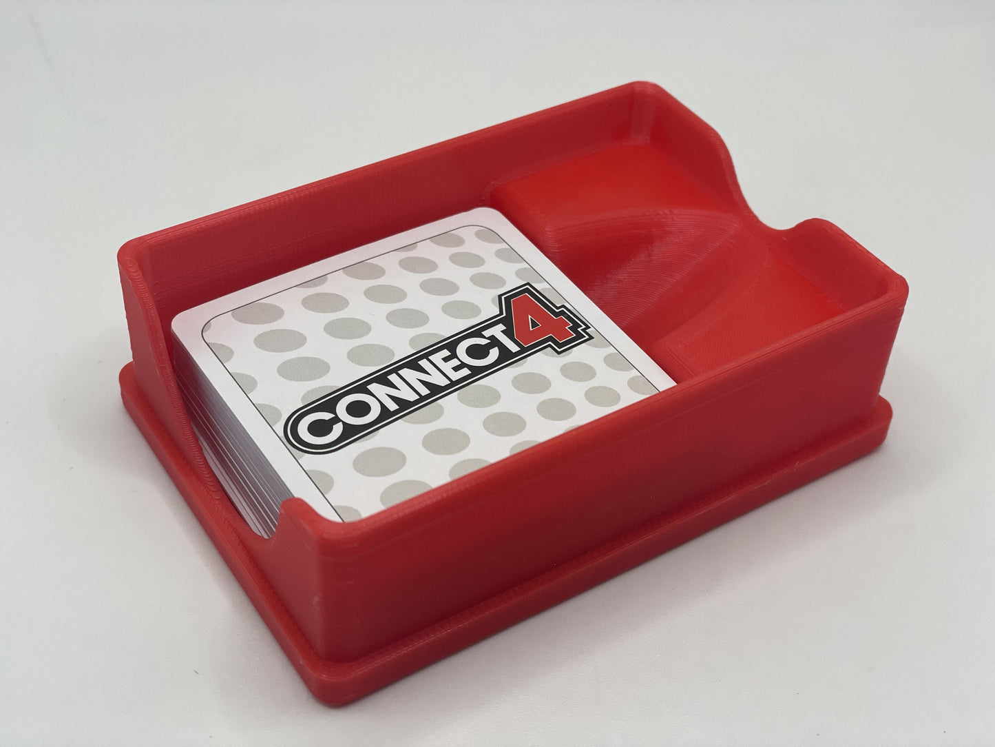 Connect 4 Card Game Box, Travel Connect 4 Card Box