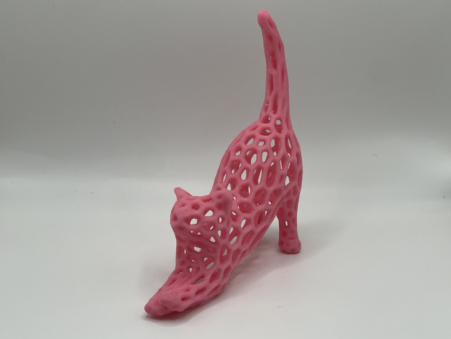 Voronoi Cat, Cat Figure, Cat Toy