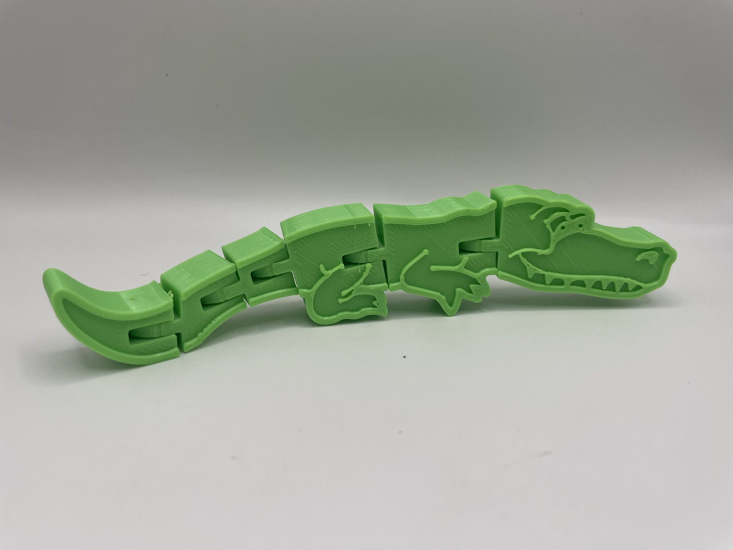 Flexi Alligator, Articulated Alligator Fidget Toy