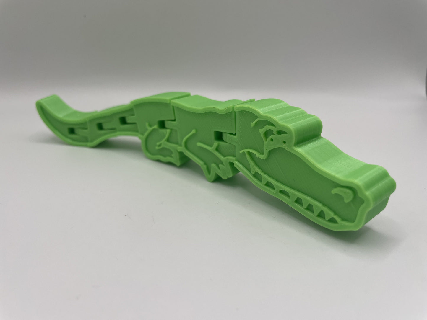 Flexi Alligator, Articulated Alligator Fidget Toy