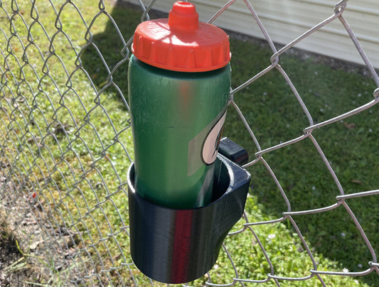 Chain Link Fence Cup Holder